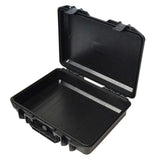 Maxbell Portable Toolbox Storage Case Practical Sturdy Tool Case for Small Equipment 35.7cmx30cmx10cm