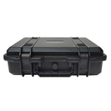 Maxbell Portable Toolbox Storage Case Practical Sturdy Tool Case for Small Equipment 35.7cmx30cmx10cm