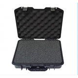 Maxbell Portable Toolbox Storage Case Practical Sturdy Tool Case for Small Equipment 35.7cmx30cmx10cm