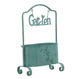 Maxbell Iron Planter Pot Planter Stand Metal Planter Basket for Garden Balcony Patio Green