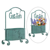 Maxbell Iron Planter Pot Planter Stand Metal Planter Basket for Garden Balcony Patio Green