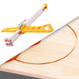 Maxbell Gypsum Board Cutter Portable Multifunction Hand Push Drywall Cutting Machine 12 Wheels Yellow