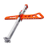 Maxbell Gypsum Board Cutter Portable Multifunction Hand Push Drywall Cutting Machine 17 Wheels Nylon Handle