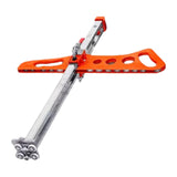 Maxbell Gypsum Board Cutter Portable Multifunction Hand Push Drywall Cutting Machine 17 Wheels Nylon Handle