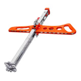 Maxbell Gypsum Board Cutter Portable Multifunction Hand Push Drywall Cutting Machine 17 Wheels Nylon Handle