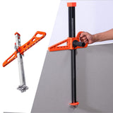 Maxbell Gypsum Board Cutter Portable Multifunction Hand Push Drywall Cutting Machine 17 Wheels Nylon Handle