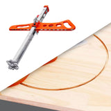 Maxbell Gypsum Board Cutter Portable Multifunction Hand Push Drywall Cutting Machine 17 Wheels Nylon Handle