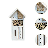 Maxbell Bee Hotel Shelter Nest Box Weatherproof Garden Habitat Handmade Bee Beees