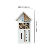 Maxbell Bee Hotel Shelter Nest Box Weatherproof Garden Habitat Handmade Bee Beees