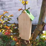 Maxbell Bee Hotel Shelter Nest Box Weatherproof Garden Habitat Handmade Bee Beees