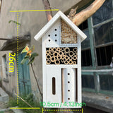Maxbell Bee Hotel Shelter Nest Box Weatherproof Garden Habitat Handmade Bee Beees