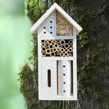 Maxbell Bee Hotel Shelter Nest Box Weatherproof Garden Habitat Handmade Bee Beees