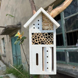 Maxbell Bee Hotel Shelter Nest Box Weatherproof Garden Habitat Handmade Bee Beees