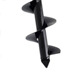 Maxbell 3Pcs Auger Drill Bit for Planting Bedding for Garden Fence Borer Flower Bulb 4x30cm 7x30cm 9x30cm