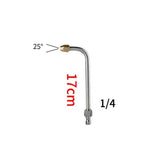 Maxbell Pressure Washer Hose Valve Wand Curved Rod Pressure Washer Fitting Accessory Length 27cm