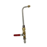Maxbell Pressure Washer Hose Valve Wand Curved Rod Pressure Washer Fitting Accessory Length 27cm