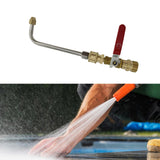 Maxbell Pressure Washer Hose Valve Wand Curved Rod Pressure Washer Fitting Accessory Length 27cm M22