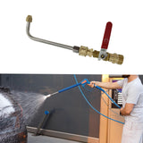 Maxbell Pressure Washer Hose Valve Wand Curved Rod Pressure Washer Fitting Accessory Length 27cm M22