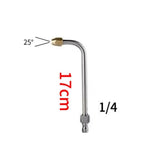 Maxbell Pressure Washer Hose Valve Wand Curved Rod Pressure Washer Fitting Accessory Length 23.5cm M22