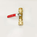 Maxbell Pressure Washer Hose Valve Wand Curved Rod Pressure Washer Fitting Accessory Length 23.5cm M22