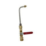 Maxbell Pressure Washer Hose Valve Wand Curved Rod Pressure Washer Fitting Accessory Length 23.5cm M22