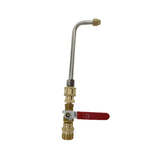 Maxbell Pressure Washer Hose Valve Wand Curved Rod Pressure Washer Fitting Accessory Length 23.5cm M22