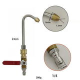 Maxbell Pressure Washer Hose Valve Wand Curved Rod Pressure Washer Fitting Accessory Length 24cm