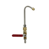 Maxbell Pressure Washer Hose Valve Wand Curved Rod Pressure Washer Fitting Accessory Length 24cm