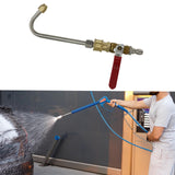 Maxbell Pressure Washer Hose Valve Wand Curved Rod Pressure Washer Fitting Accessory Length 24cm