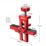Maxbell Cabinet Door Mounting Jig Aluminium Alloy for Living Room Carpentry Bookcase 1 pieces