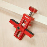 Maxbell Cabinet Door Mounting Jig Aluminium Alloy for Living Room Carpentry Bookcase with 1 drill