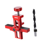 Maxbell Cabinet Door Mounting Jig Aluminium Alloy for Living Room Carpentry Bookcase with 1 drill