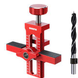 Maxbell Cabinet Door Mounting Jig Aluminium Alloy for Living Room Carpentry Bookcase with 1 drill