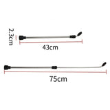 Maxbell Pressure Water Spray Bottle Wand Replace Extended Rod for Flowerbed Watering