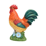 Maxbell Chicken Statue Weatherproof Farm Animal Sculpture for Pathway Backyard Porch