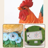 Maxbell Chicken Statue Weatherproof Farm Animal Sculpture for Pathway Backyard Porch