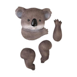 Maxbell Animal up A Tree Statue Tree Hugger Accessories for Backyard Resin Miniature Koala