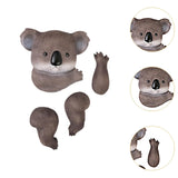 Maxbell Animal up A Tree Statue Tree Hugger Accessories for Backyard Resin Miniature Koala