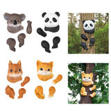 Maxbell Animal up A Tree Statue Tree Hugger Accessories for Backyard Resin Miniature Koala