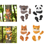 Maxbell Animal up A Tree Statue Tree Hugger Accessories for Backyard Resin Miniature Koala