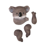 Maxbell Animal up A Tree Statue Tree Hugger Accessories for Backyard Resin Miniature Koala