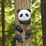 Maxbell Animal up A Tree Statue Tree Hugger Accessories for Backyard Resin Miniature Panda