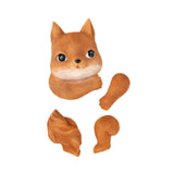 Maxbell Animal up A Tree Statue Tree Hugger Accessories for Backyard Resin Miniature Squirrel