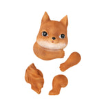 Maxbell Animal up A Tree Statue Tree Hugger Accessories for Backyard Resin Miniature Squirrel