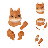 Maxbell Animal up A Tree Statue Tree Hugger Accessories for Backyard Resin Miniature Squirrel