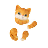 Maxbell Animal up A Tree Statue Tree Hugger Accessories for Backyard Resin Miniature Cat
