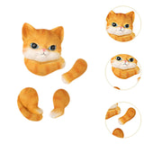 Maxbell Animal up A Tree Statue Tree Hugger Accessories for Backyard Resin Miniature Cat