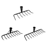 Maxbell Manual Weeder Head Maintenance Replacement for Gardening Loosening Soil Farm 28.3cmx13cmx9.5cm