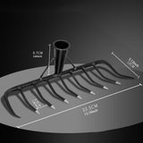 Maxbell Manual Weeder Head Maintenance Replacement for Gardening Loosening Soil Farm 33.5cmx13cmx9.7cm