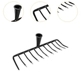 Maxbell Manual Weeder Head Maintenance Replacement for Gardening Loosening Soil Farm 39.5cmx13cmx9.5cm